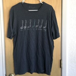 Men's Charcoal Graphic Tee
